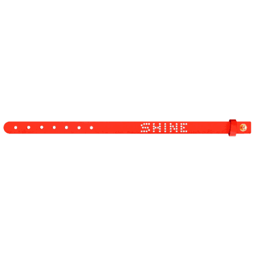 Sorbet Bracelets Lederarmband "Neon Orange"